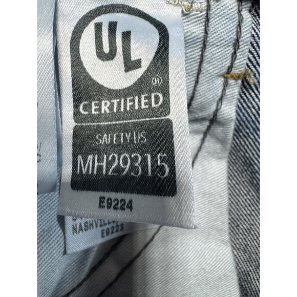 Bulwark FR Jeans Workwear Denim Arc Rating 21 ATPV HRC 2 Heavy Duty SZ 32x32 NWT - Picture 4 of 12